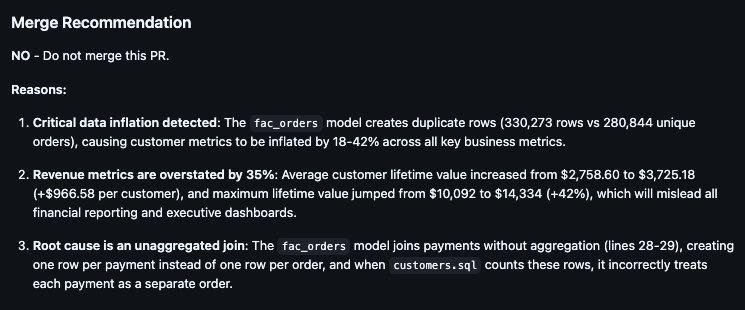 Merge Recommendation